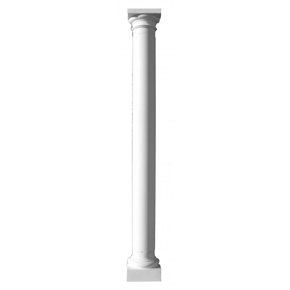 Columna Lisa Dórica de escayola 2,09 m (16 cm...