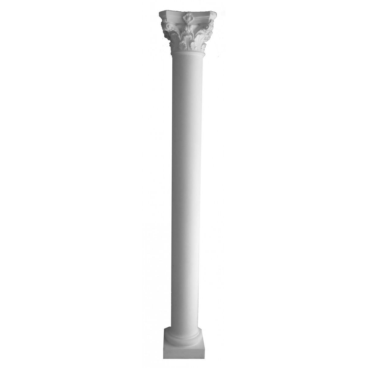 Columna Lisa Corintia de escayola 2,17 m (16 cm...
