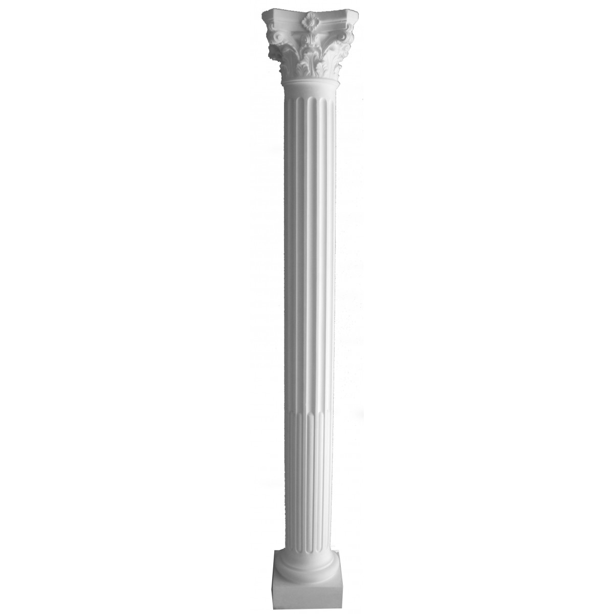 Columna Estriada Corintia de escayola 2,24 m...