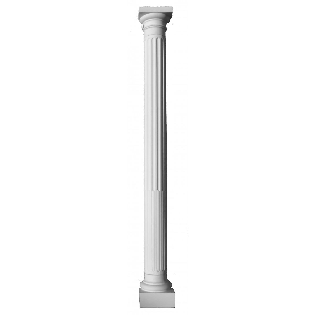 Pilastra de 12 columna Estriada Dórica de...