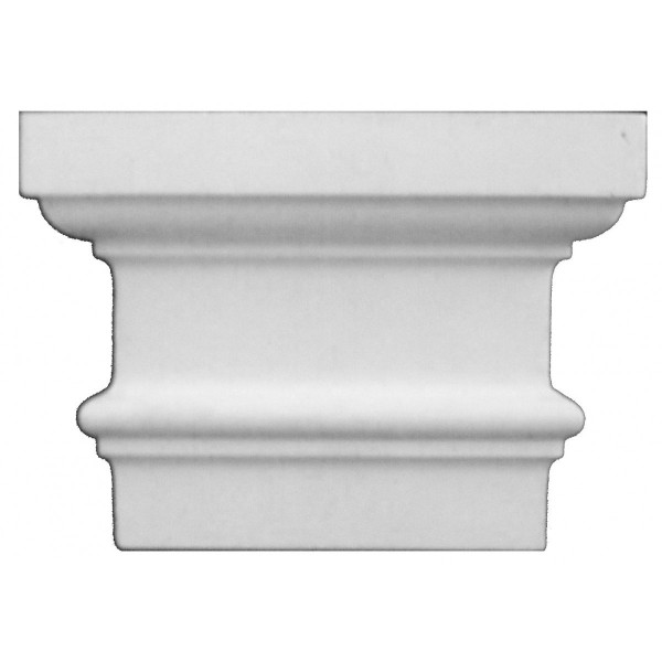 Capitel Dórico para Pilastra Estriada de escayola 8 cm...