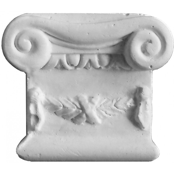 Capitel Jónico para Pilastra Estriada de escayola 4 cm...