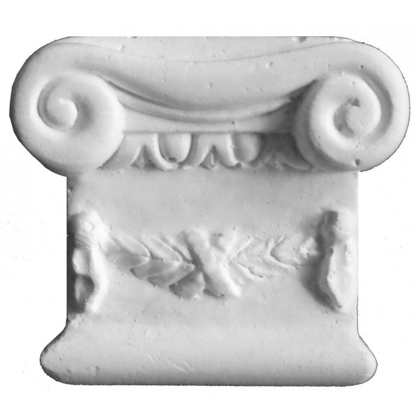 Capitel Jónico para Pilastra Artesonada de escayola 8 cm...