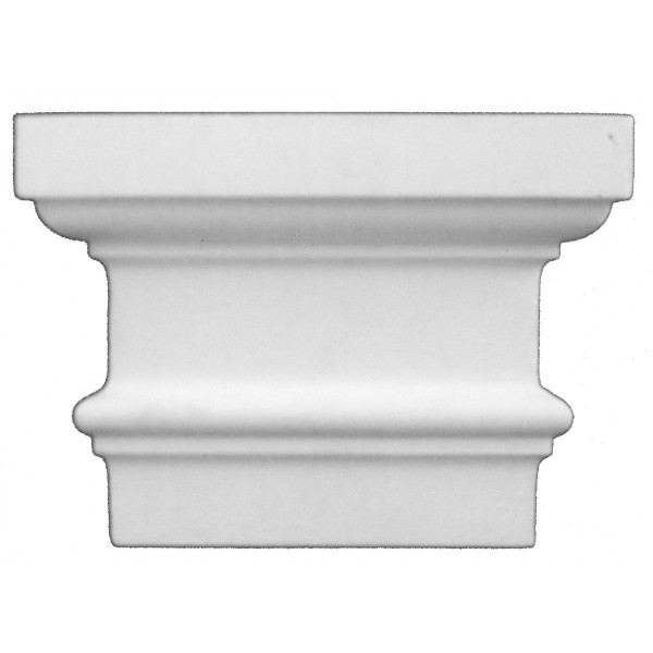 Capitel Dórico para Pilastra Artesonada de escayola 8 cm...
