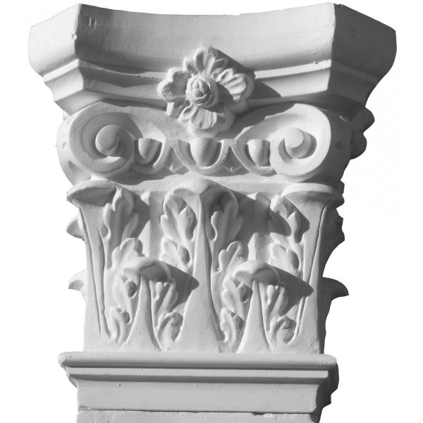 Capitel Corintio para Pilastra Artesonada de escayola 18...