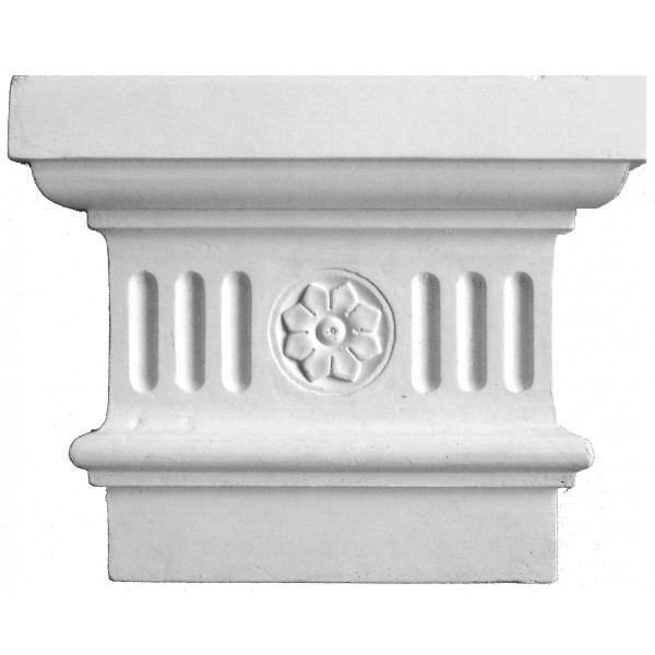 Capitel Pitillos para Pilastra de escayola 14 cm...