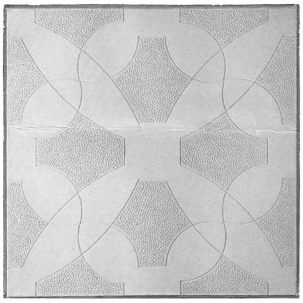 Placa decorativa de escayola para techo fijo 60x60 cm...