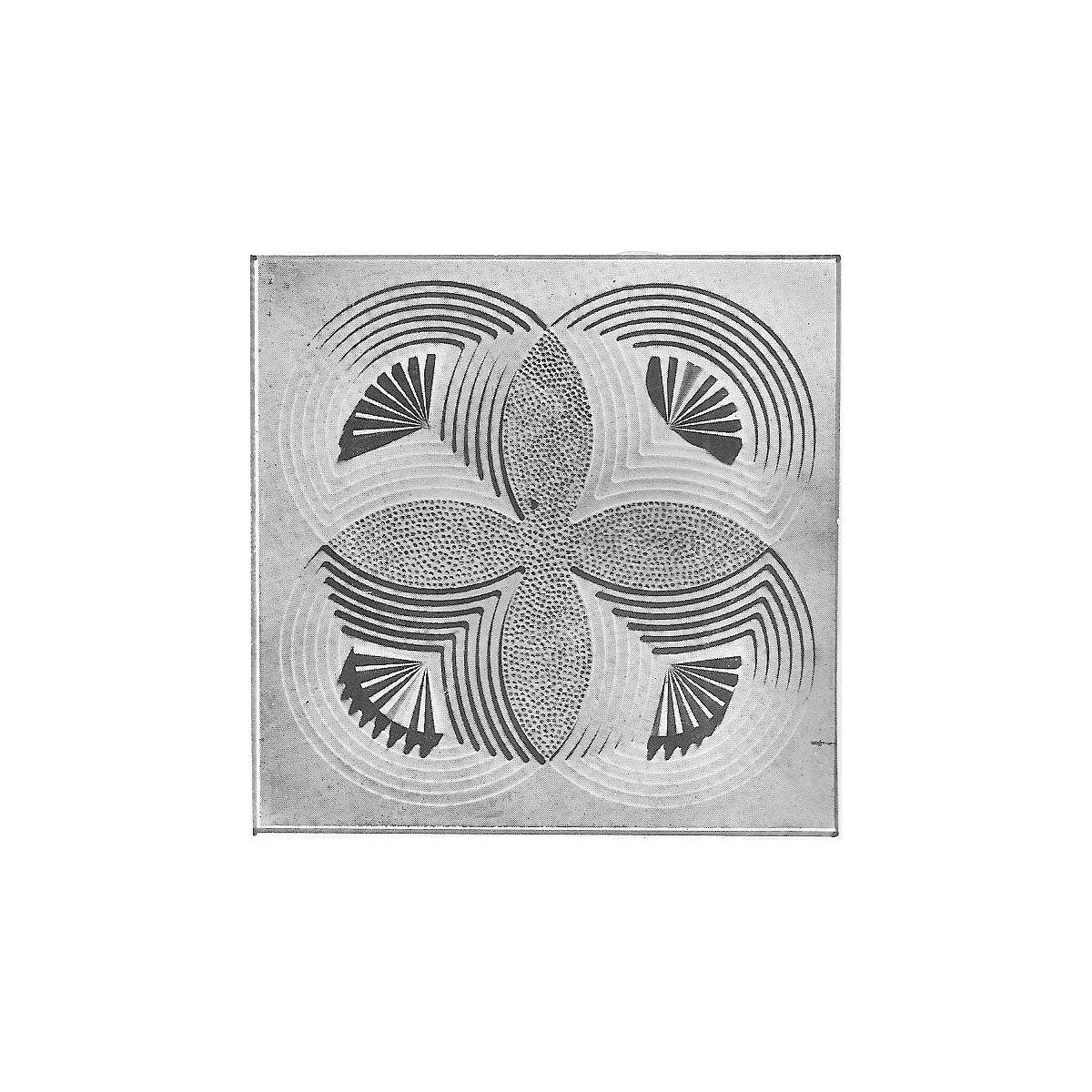 Placa decorativa de escayola para techo fijo...