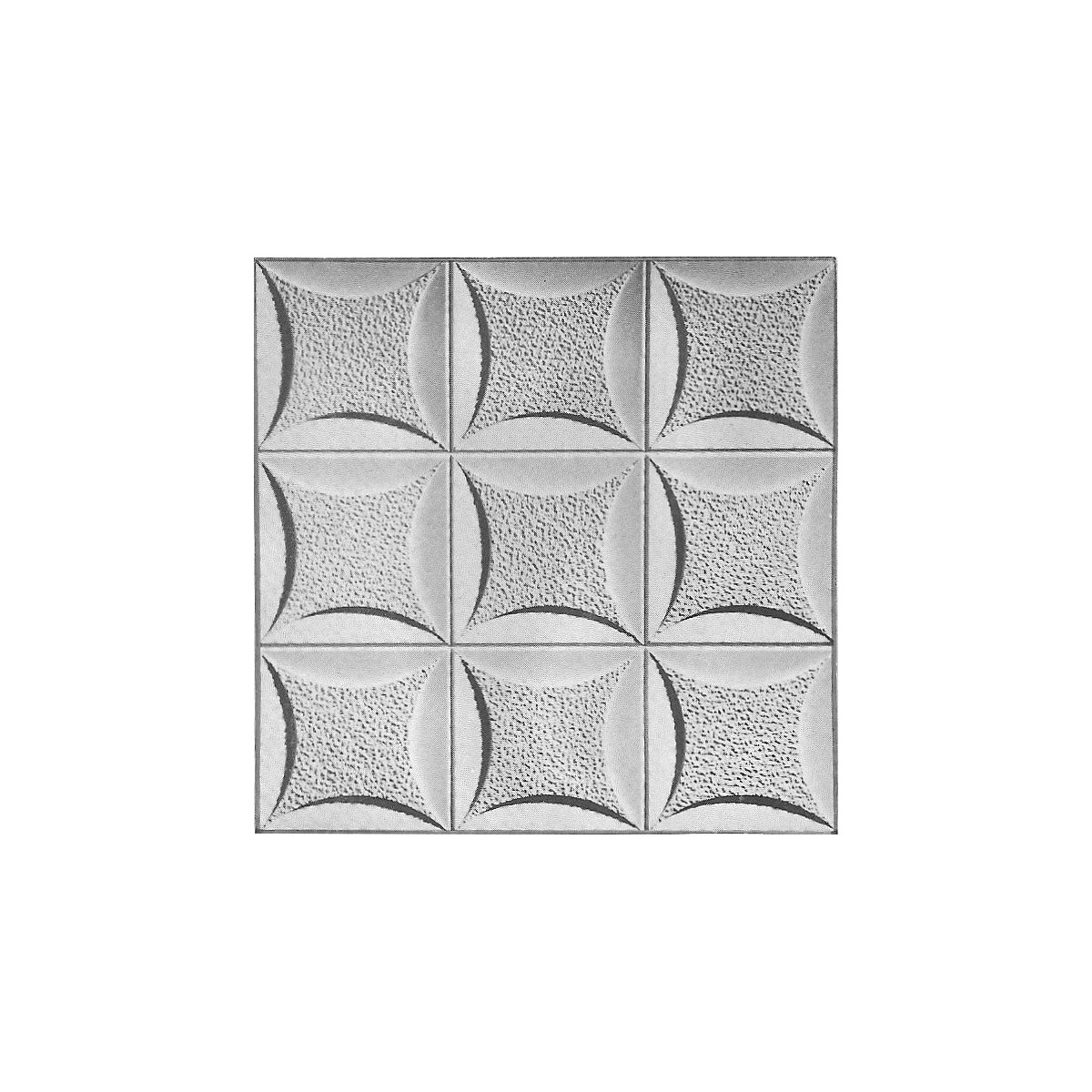 Placa decorativa de escayola para techo fijo...