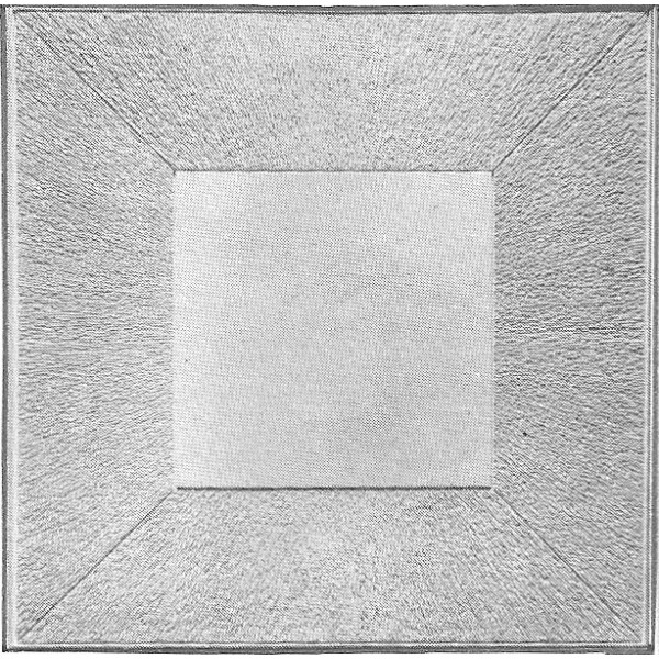 Placa decorativa de escayola para techo fijo 60x60 cm...