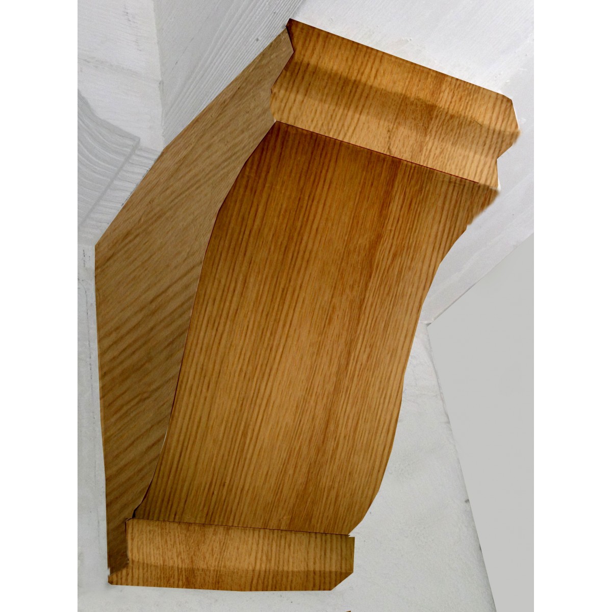 Ménsula decorativa de escayola Imitación Madera...