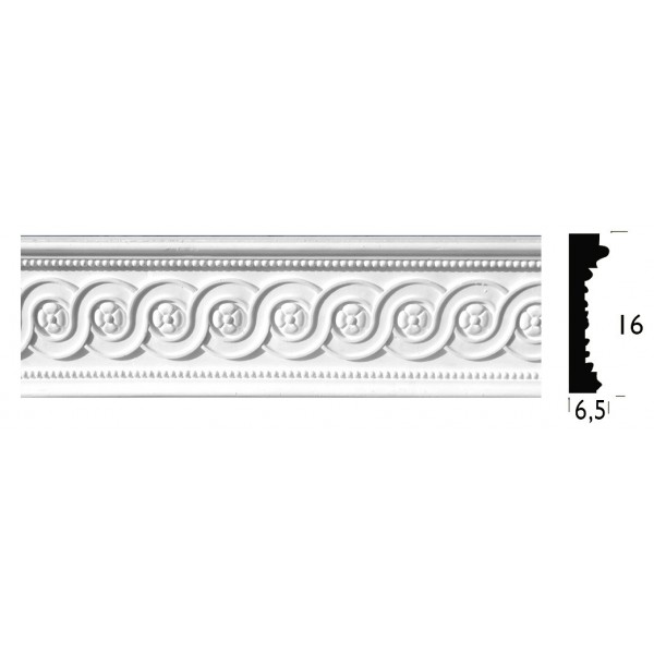 Friso Decorativo de Escayola 1,25 m (REF 147)