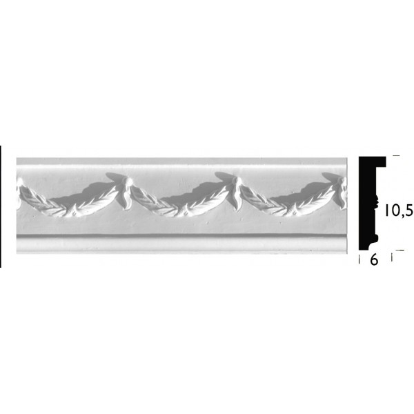 Friso Decorativo de Escayola 0,86 m (REF 155)