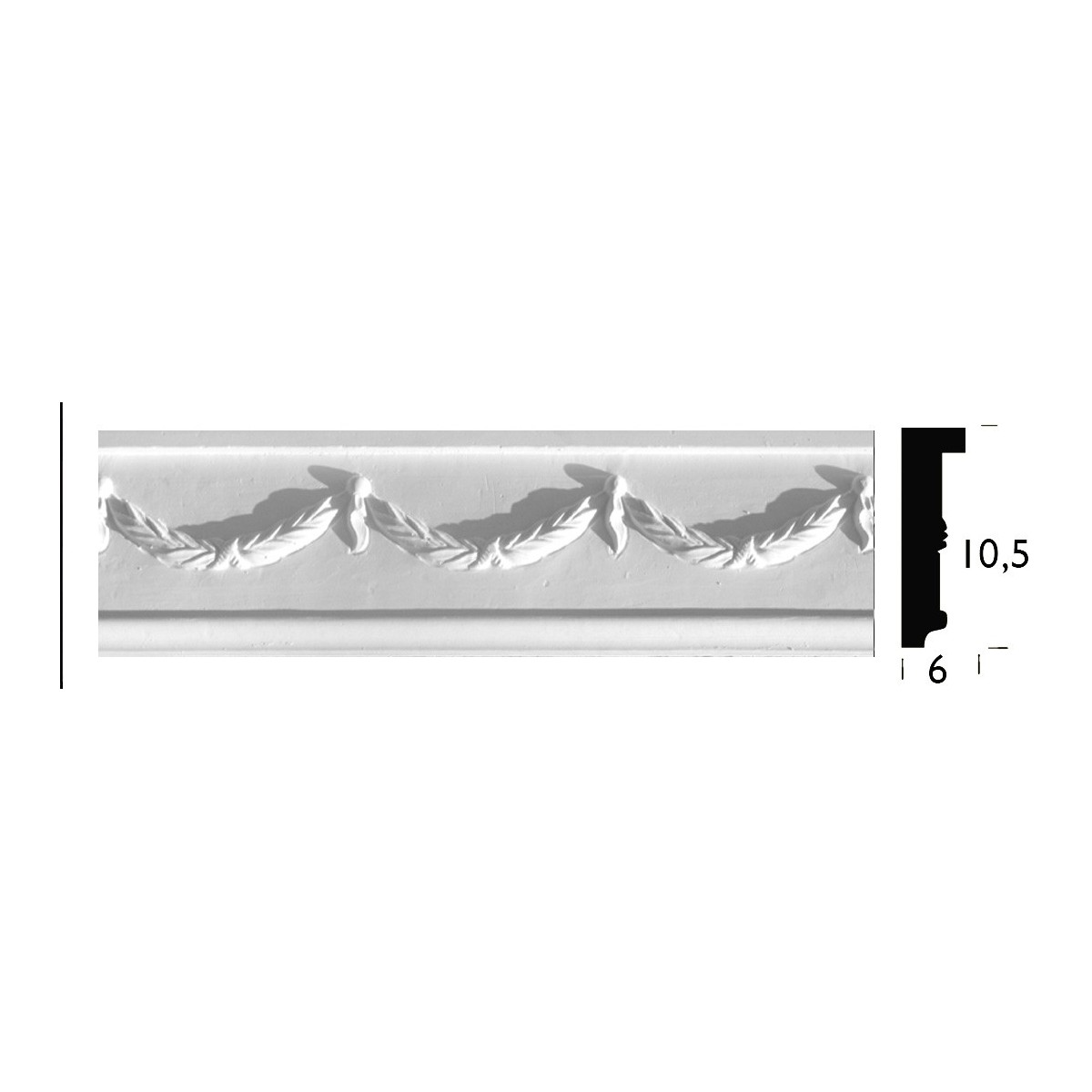Friso Decorativo de Escayola 0,86 m (REF 155)