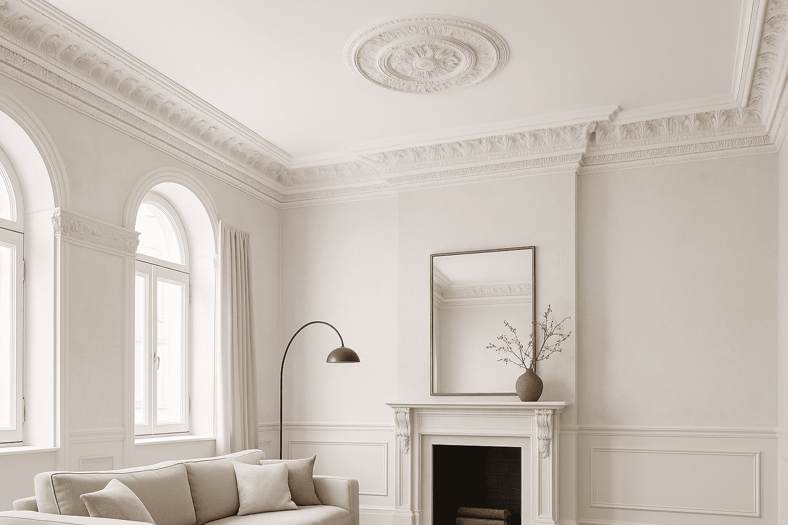 Cómo elegir molduras decorativas de escayola para interiores: Guía completa 2025