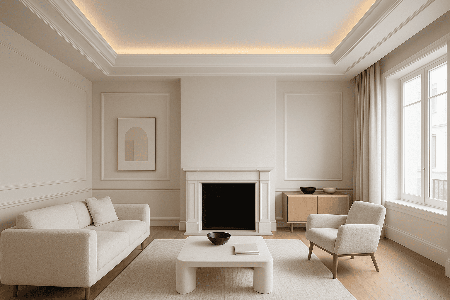 5 tendencias clave de decoración con escayola que transforman los espacios interiores